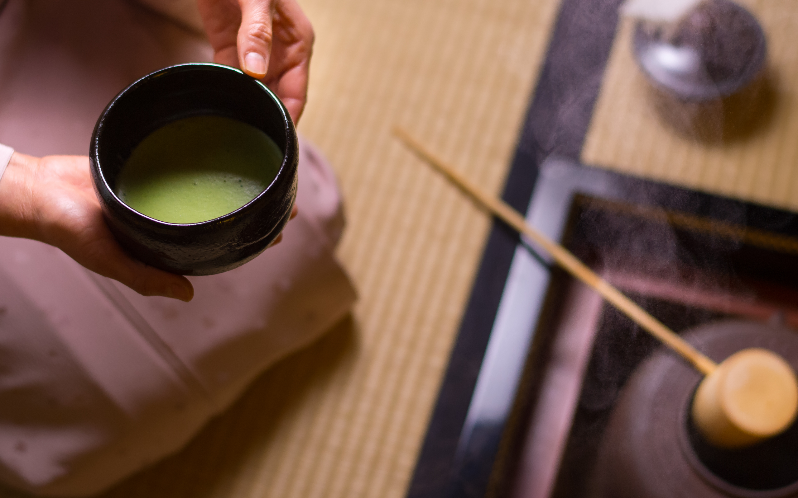 茶道の様子